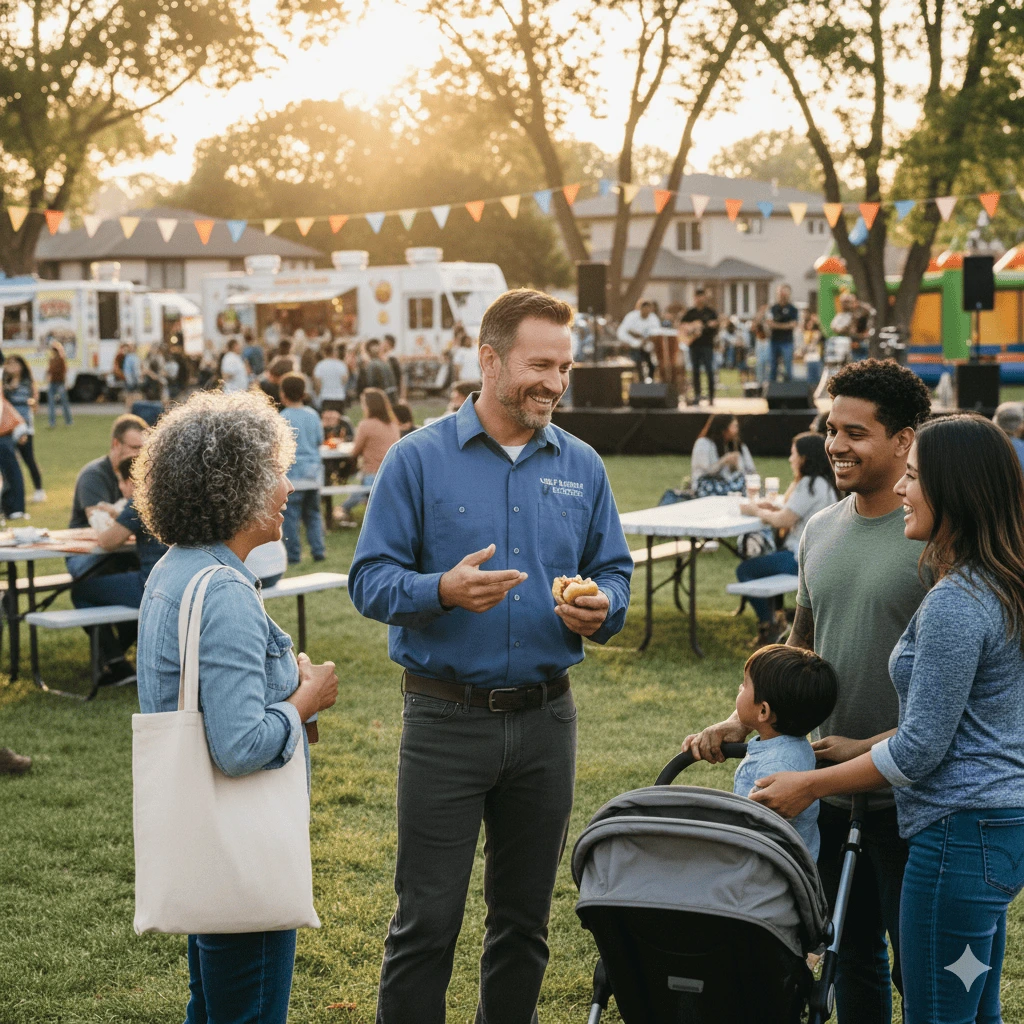 The Local Electrician Who Built a Neighborhood Network